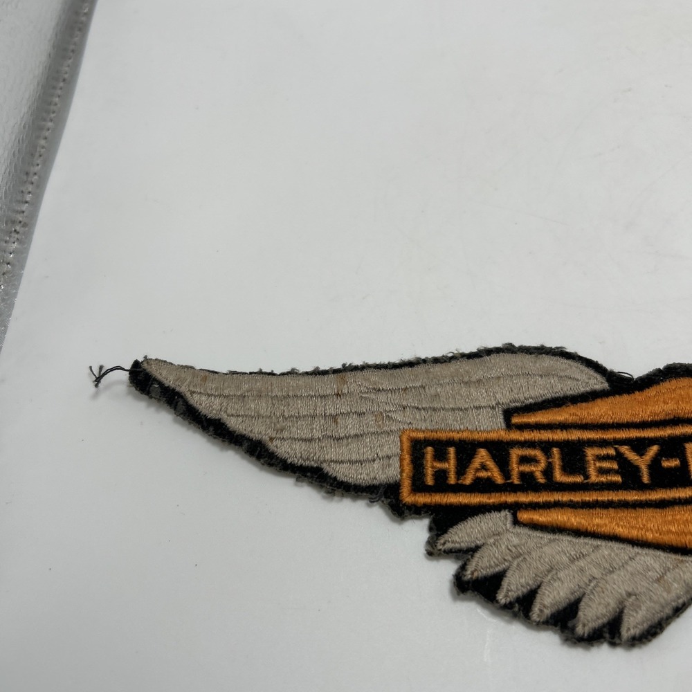 Vintage 60's 70's Harley Davidson Patch Motorcycle Large - Picture 2 of 12
